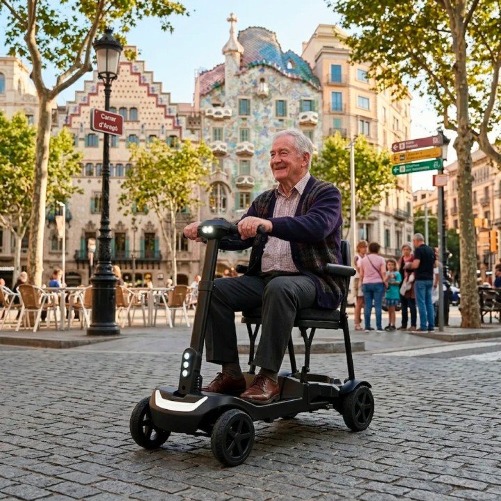 Scooter eléctrico plegable ultraligero ZHIK - Envío gratis