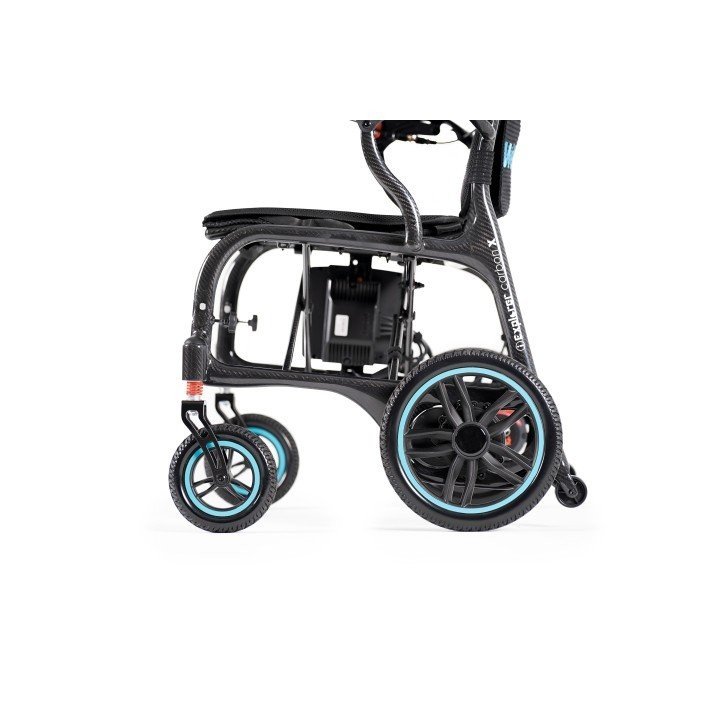 Silla Eléctrica Plegable de Carbono I-Explorer Ultra Ligera para Viajes y Personas Mayores