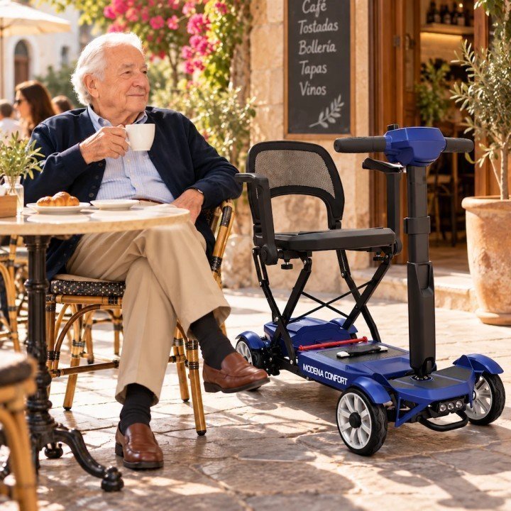 Scooter eléctrico plegable Modena Confort - Envío gratis