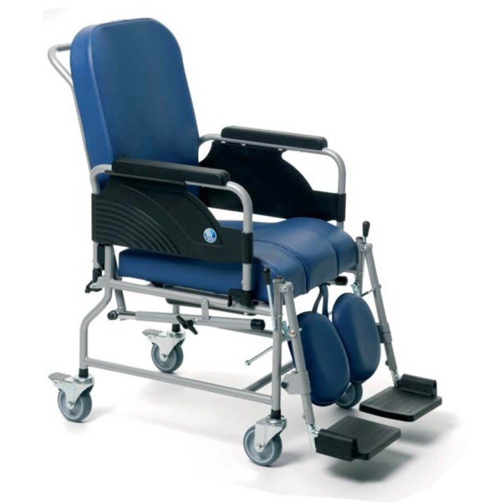 Silla de ruedas reclinable WC Interiores